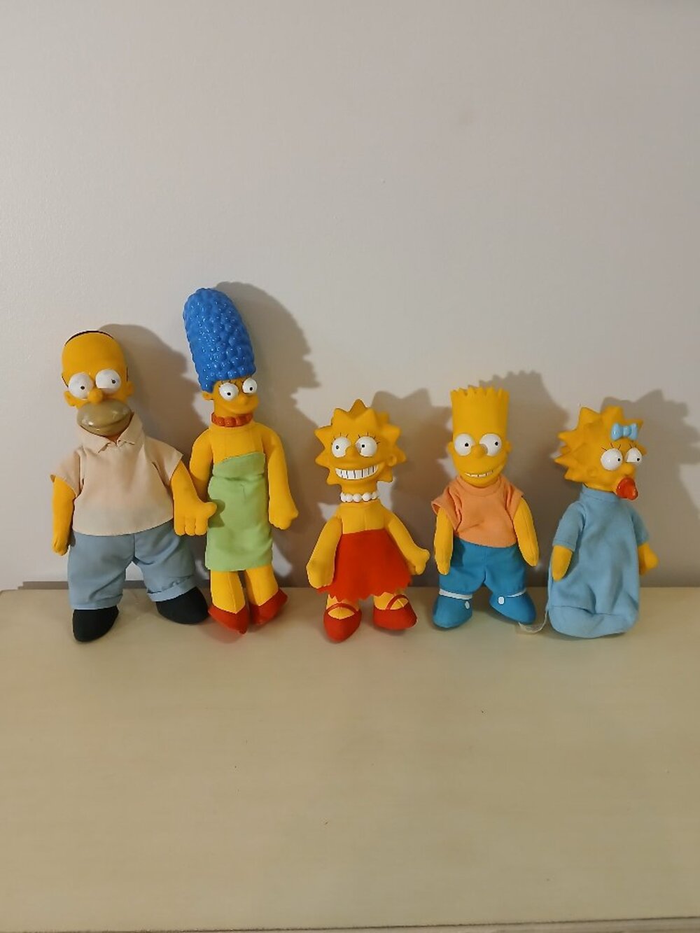 Vintage plush The Simpsons dolls - 1990 20th Century Fox